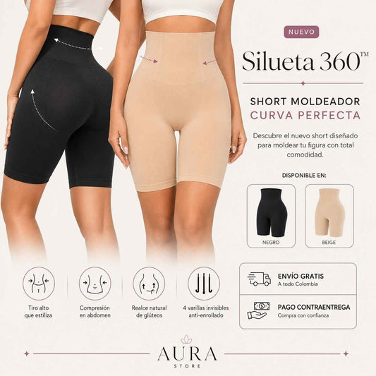 Silueta 360™️ Short moldeador curva perfeta